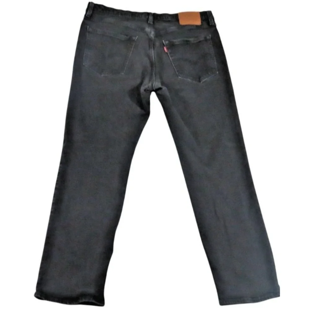Levi Strauss Levis Premium 511 Slim Fit Black Jeans Denim 36x32 Big E Fabric Men